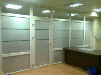 Dekoratīva Matēteta plēve birojiem